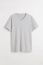 Grey_V neck
